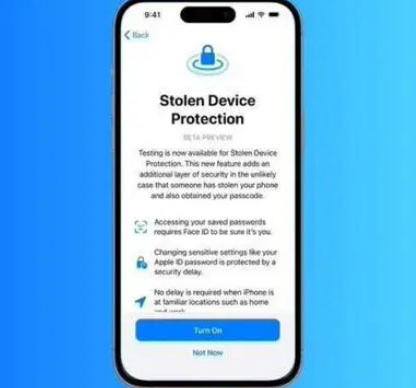 肥西苹果授权维修店分享被盗设备保护功能开启方法 