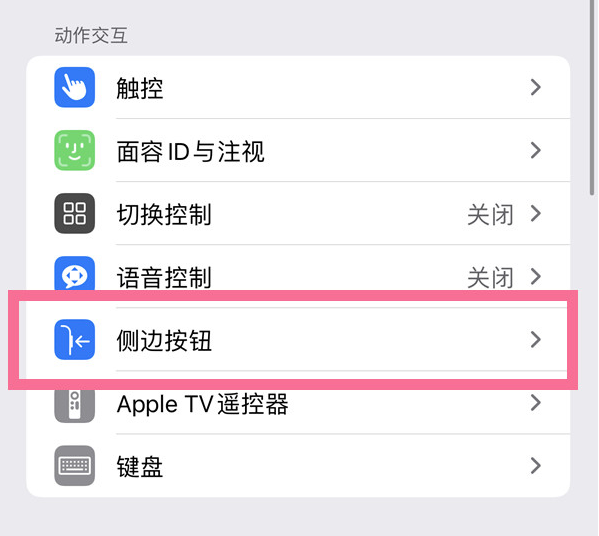 肥西苹果14维修店分享iPhone14 Plus侧键双击下载功能关闭方法 