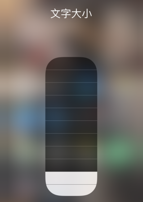肥西苹果手机维修分享小技巧：在 iPhone 控制中心快速调节字体大小 