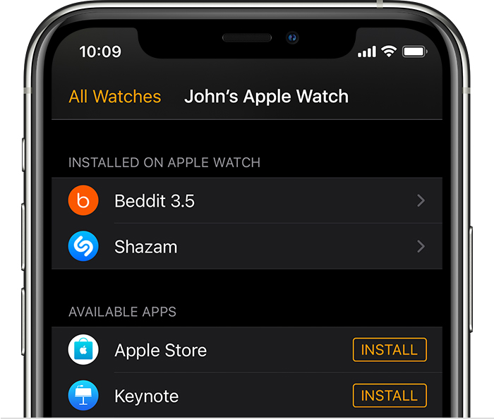 肥西苹果手机维修分享如何在 Apple Watch 上下载应用 